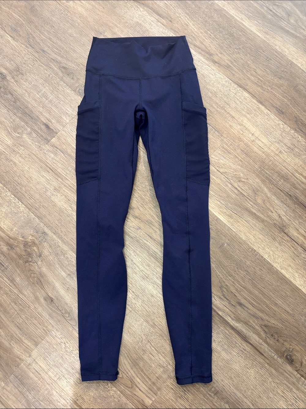 Fabletics PowerHold High-Waist Dark Blue Leggings